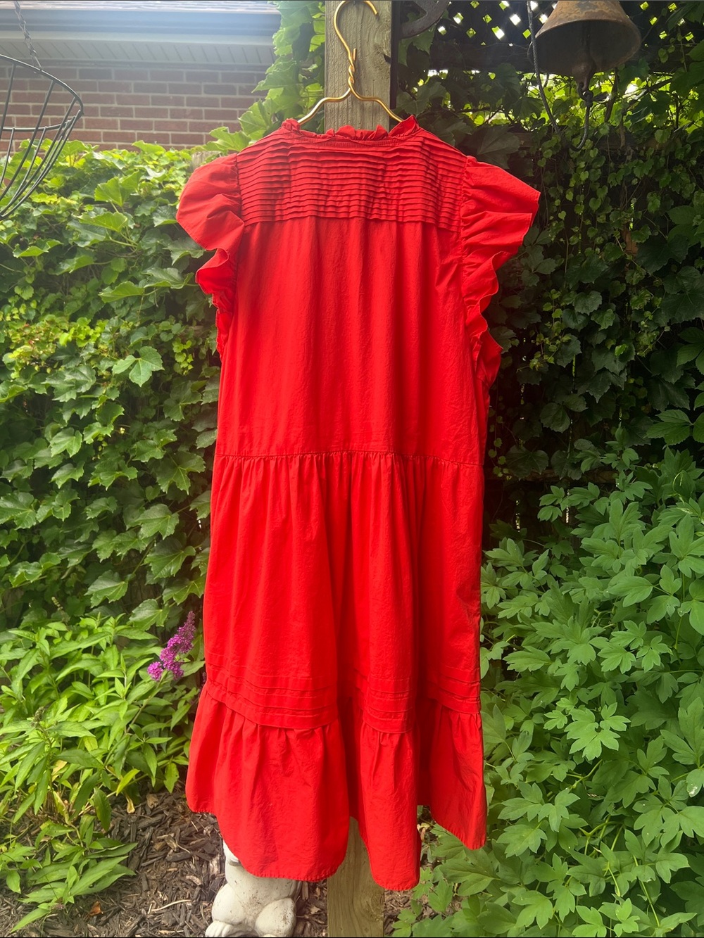 Sea New York Cotton Poplin Ruffle Dress - Picture 5 of 5